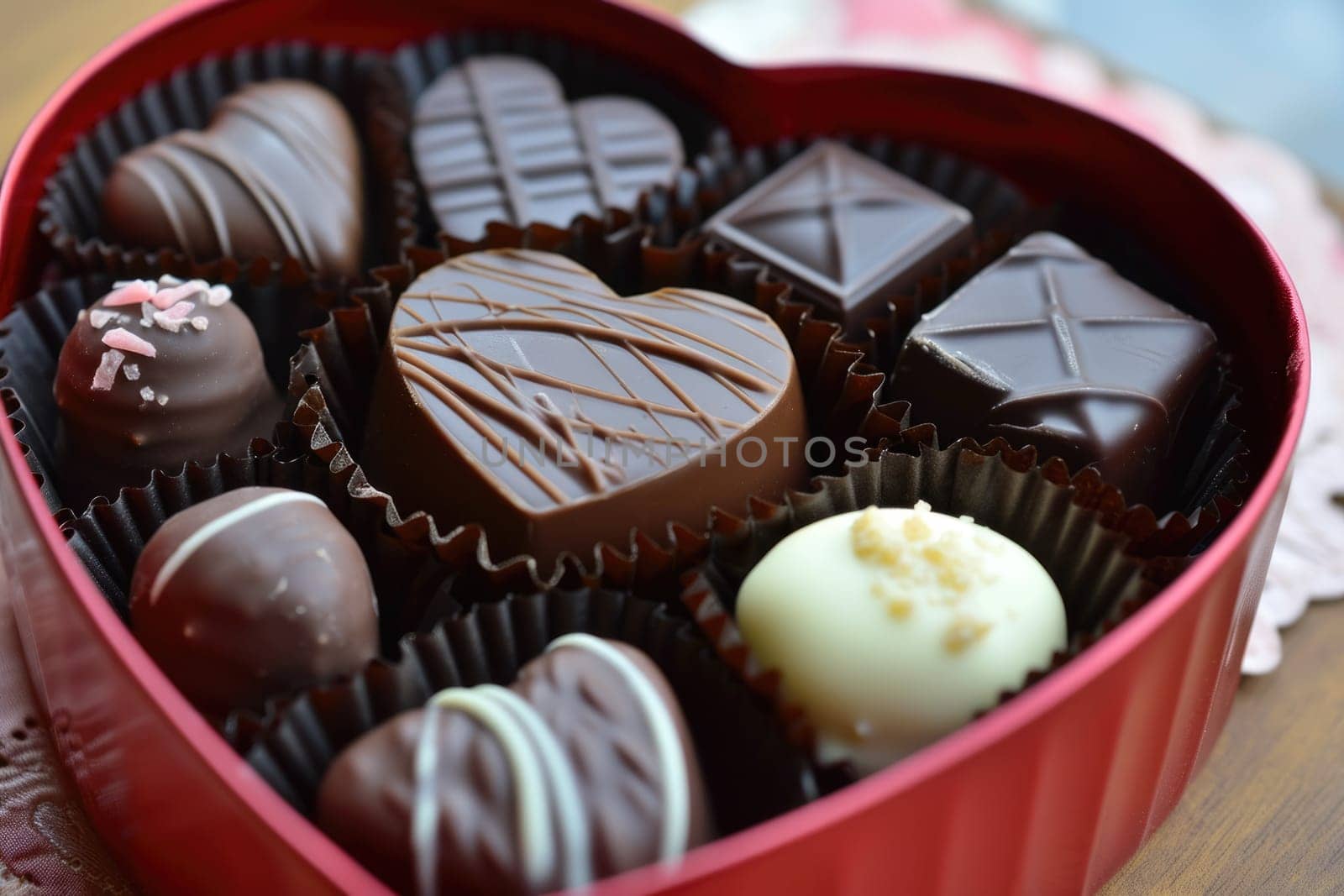 heart shape chocolate for valentines day present pragma by biancoblue
