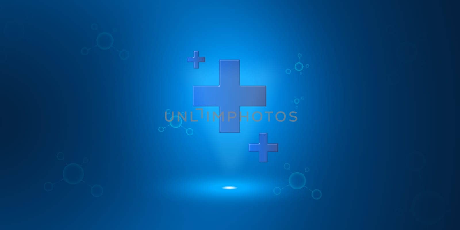 abstract health background and plus icon, concept of health insurance and medical welfare, Health insurance and access to health care, health care planning. by Unimages2527