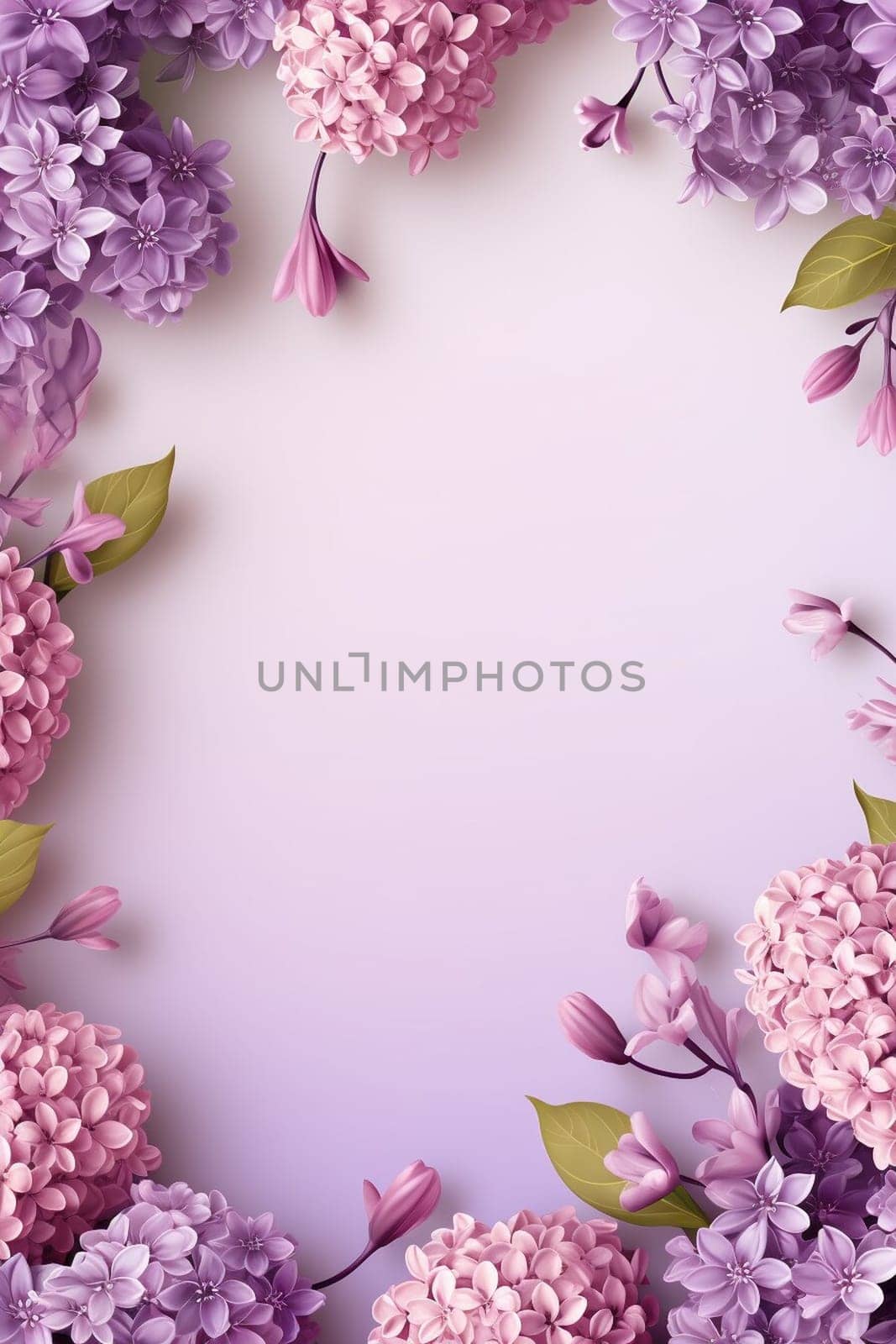 Spring and summer decorations background with beautiful wild flowers. Copy space for text banner. by sergeykoshkin