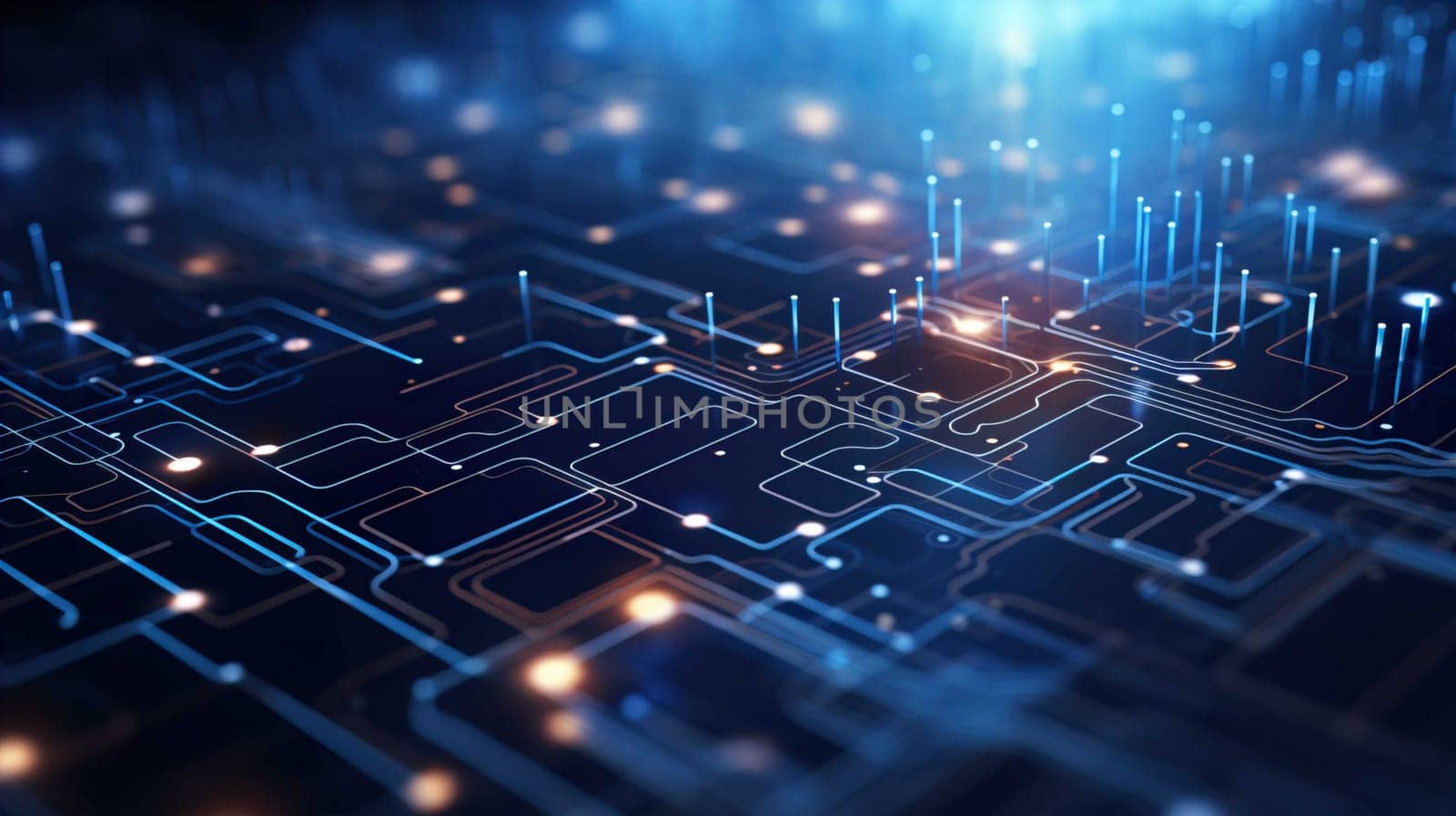 Logistics Technology Abstract Networking Connections Background  Generate AI by Mrsongrphc