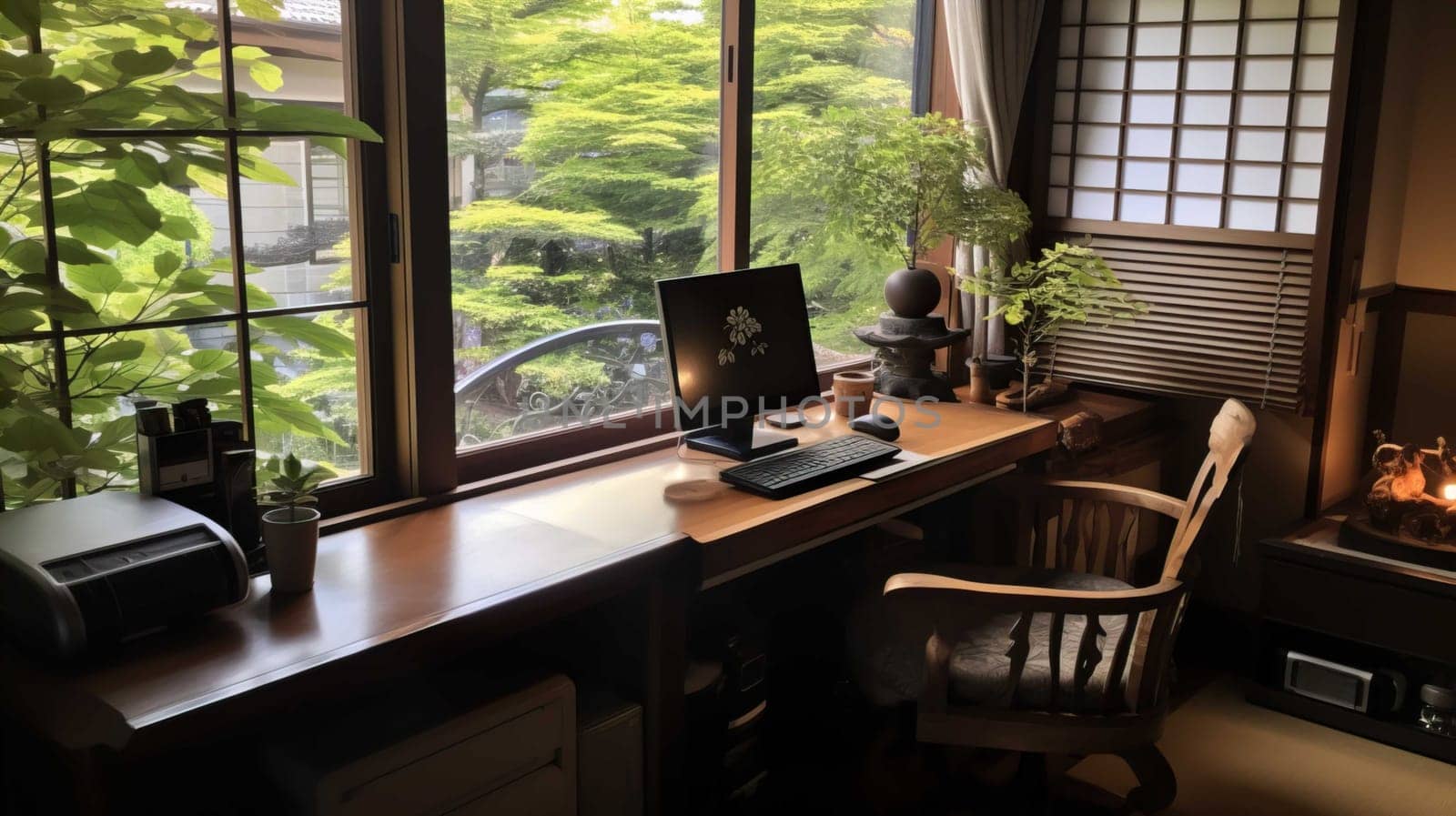  Home Office Space for Home Based Businesses in Japan , Generate AI by Mrsongrphc