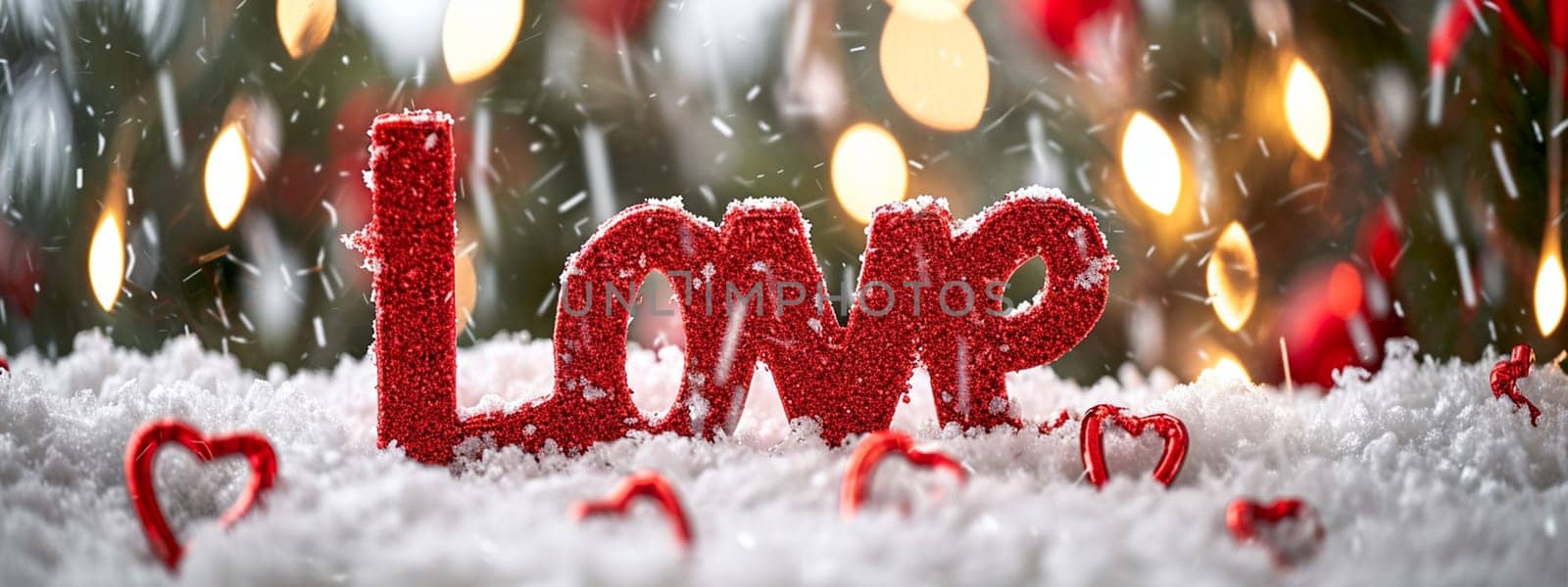 Joyful young couple celebrating Valentine's Day. man and woman holding heart in hands. holiday selective focus. Generative AI,