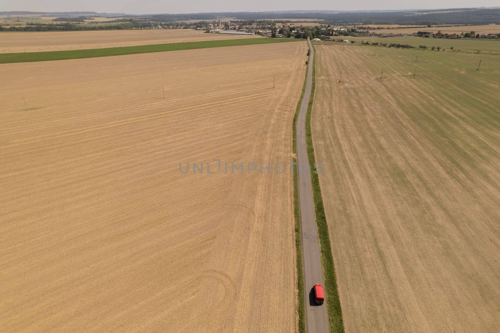 Combines and other machinery were used to efficiently gather ripe wheat and store it for further processing.