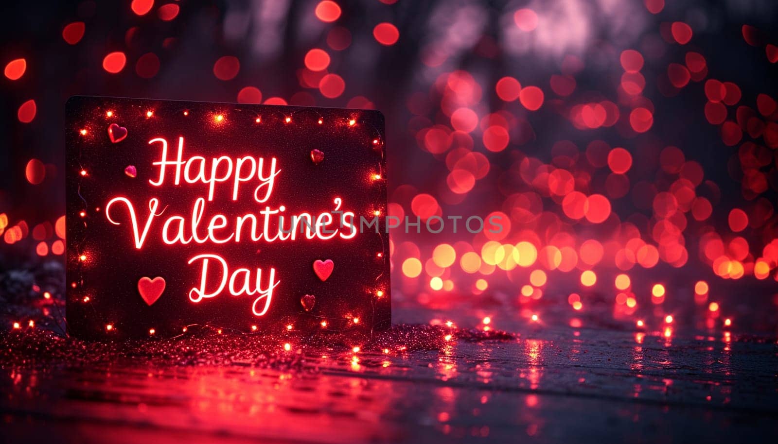 A wonderful festive background for Valentines day by NeuroSky