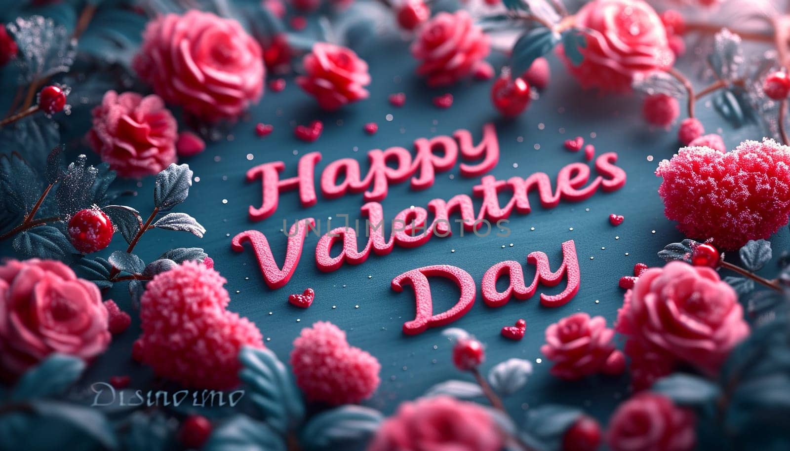 A wonderful festive background for Valentines day by NeuroSky