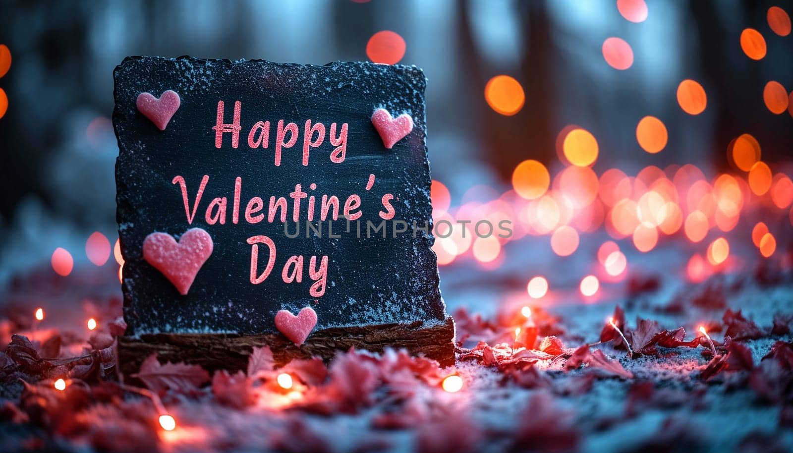 A wonderful festive background for Valentines day by NeuroSky