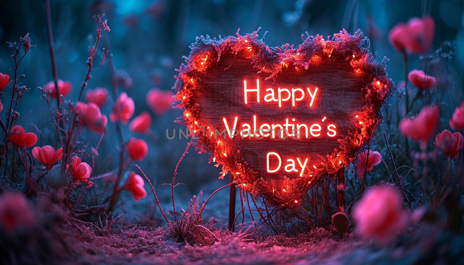 A wonderful festive background for Valentines day. High quality photo