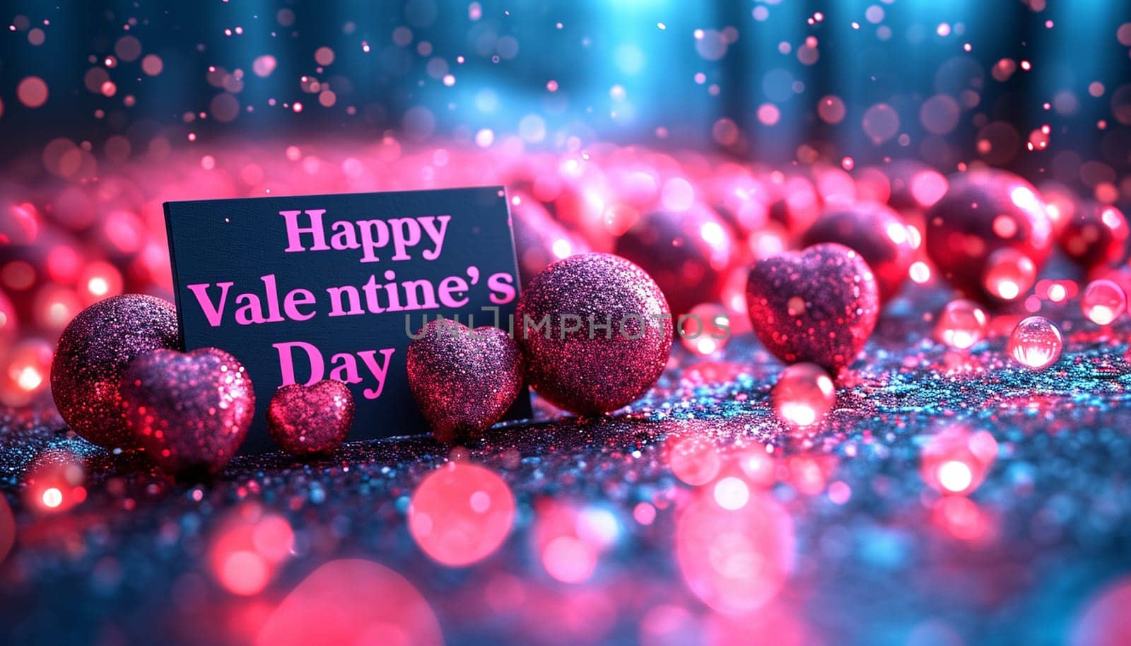 A wonderful festive background for Valentines day by NeuroSky