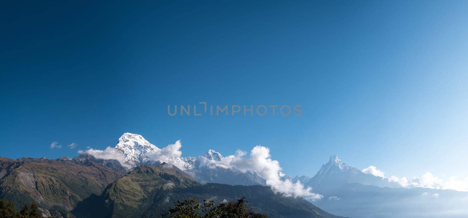 Panoramic view of Himalayas, Nepal by tan4ikk1