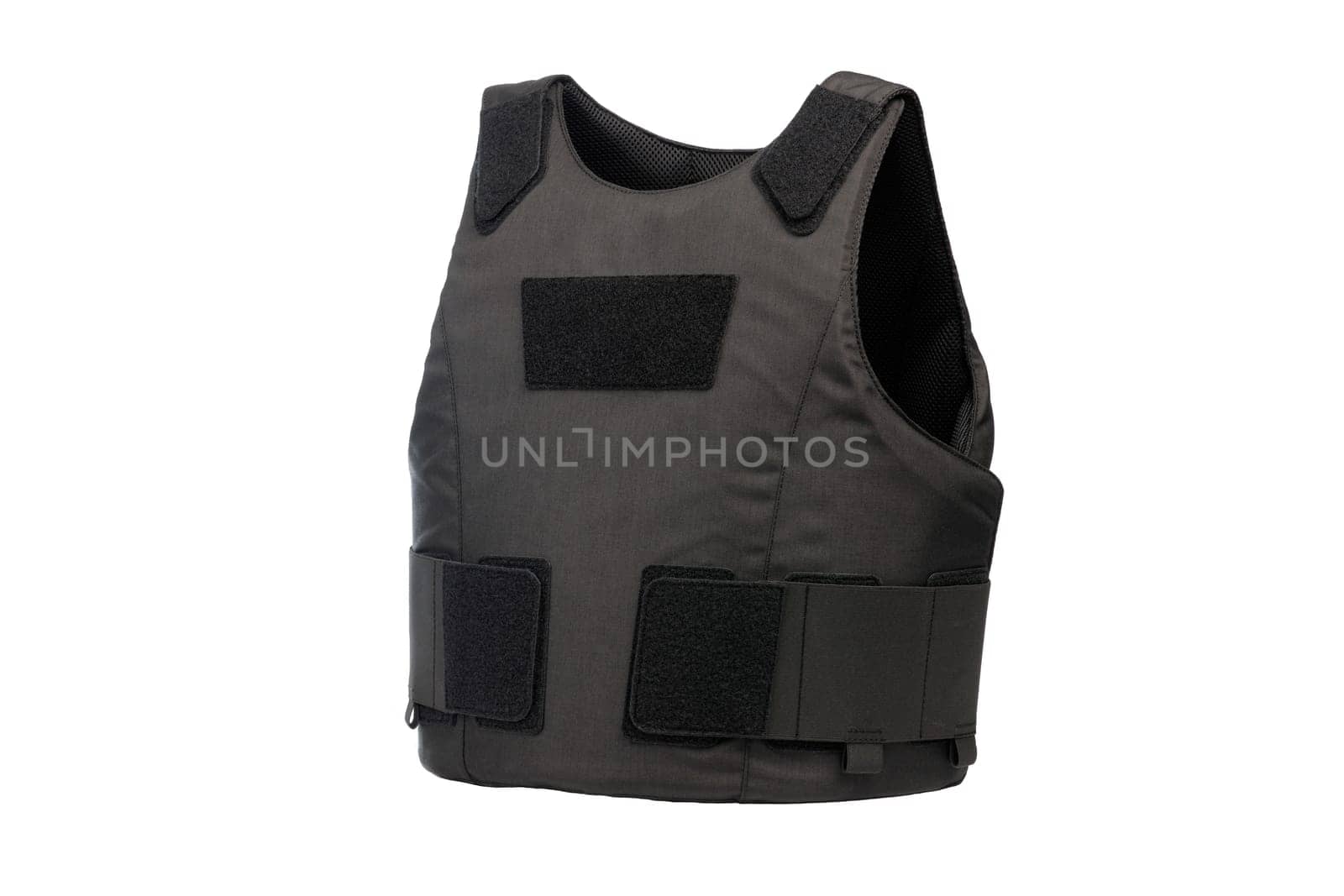 body armor black protection war. High quality photo