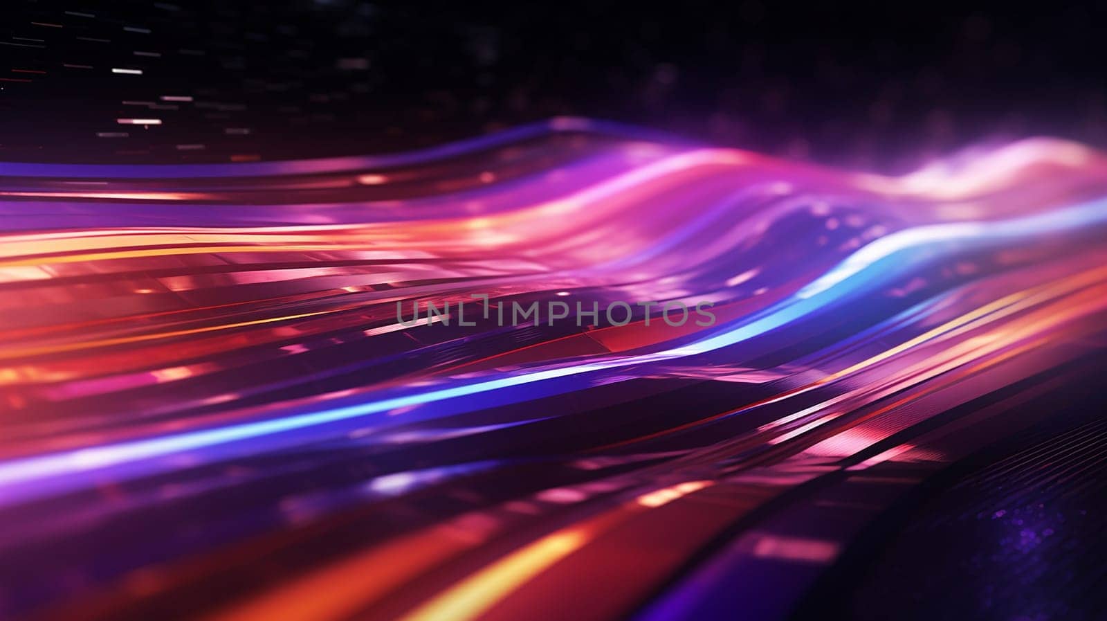 Vibrant abstract digital art with dynamic motion blur effect.