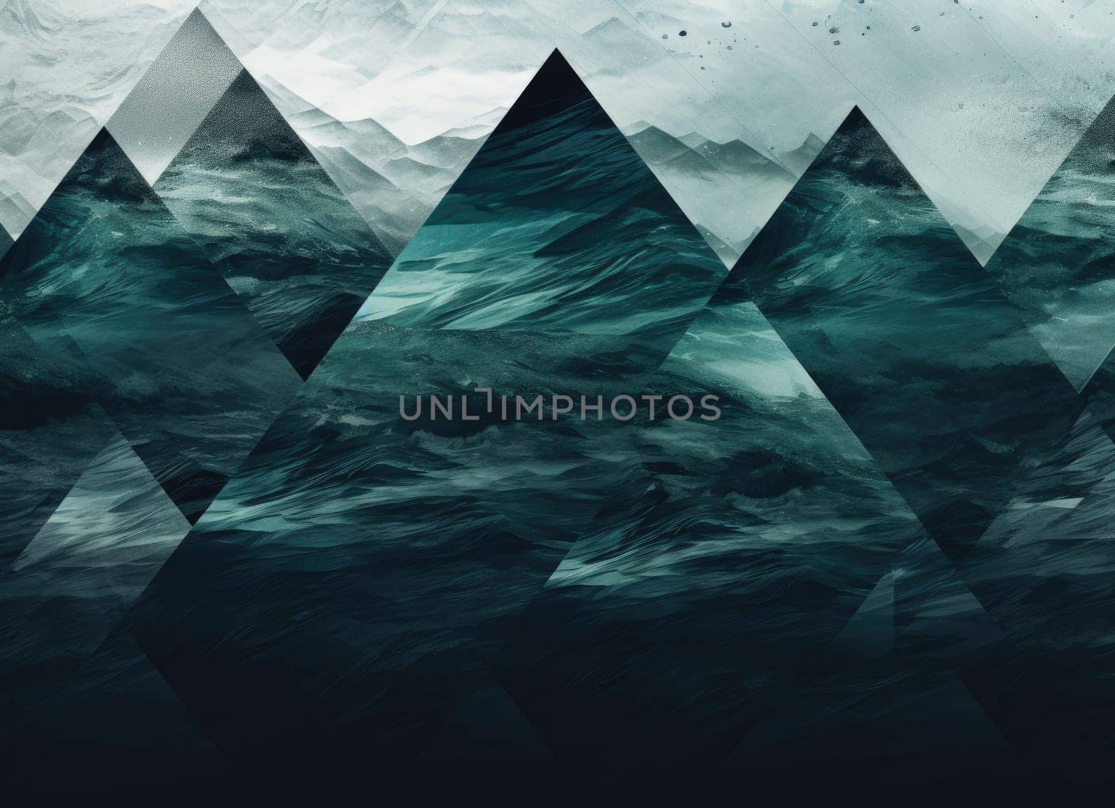 abstract ocean background with geometry shapes and water waves tide comeliness