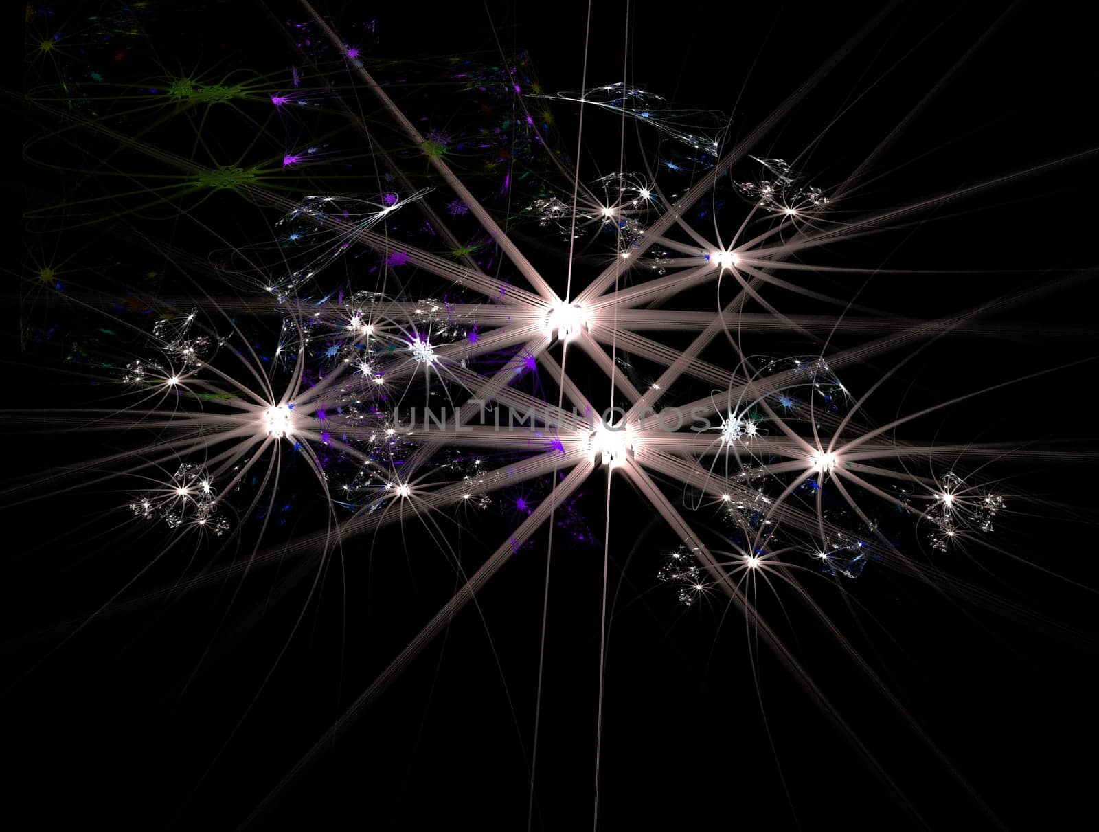 Imaginatory fractal abstract background Image by nikitabuida