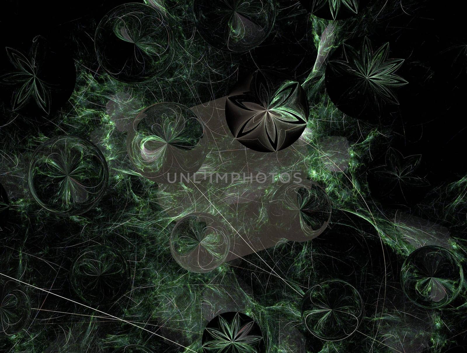 Imaginatory fractal abstract background Image by nikitabuida