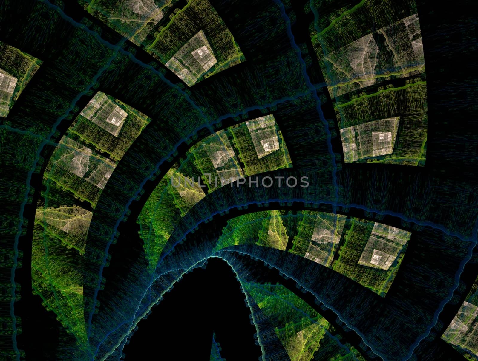 Imaginatory fractal abstract background Image by nikitabuida