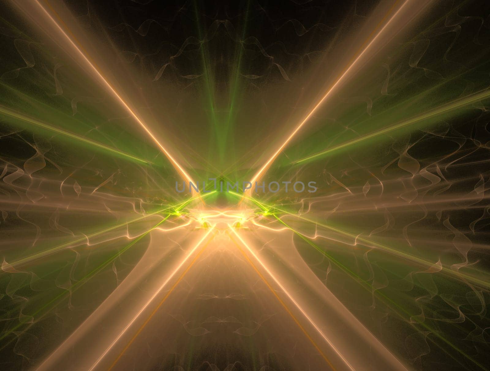 Imaginatory lush fractal texture image abstract background