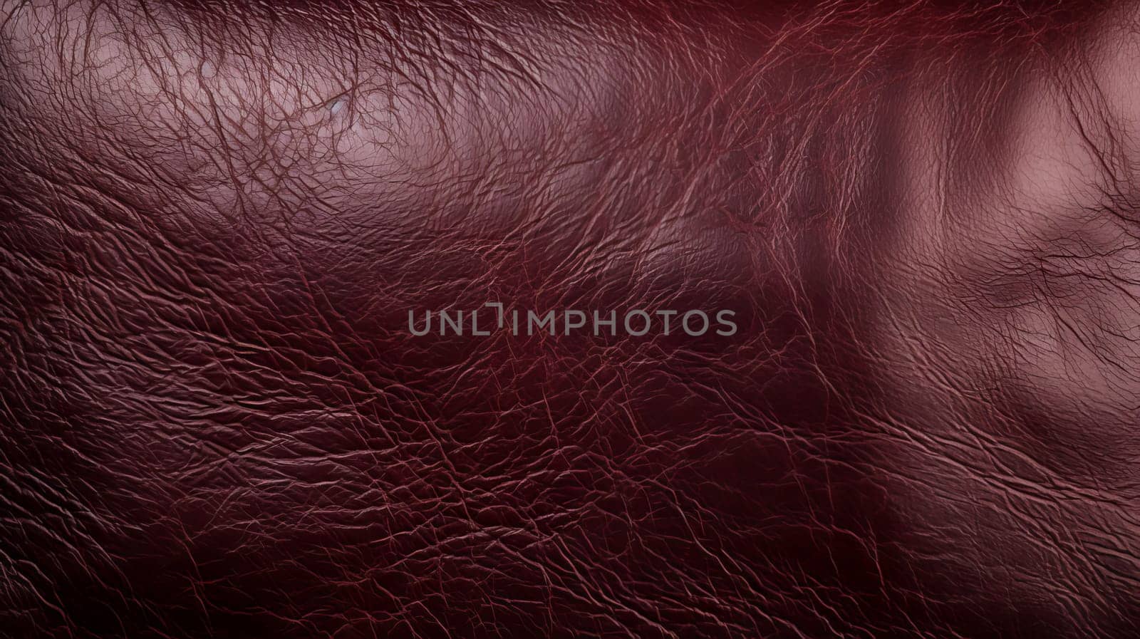Beautiful luxury dark burgundy red leather background, surface graceful textured background, leather texture, copy space, close-up, macro. by Alla_Yurtayeva