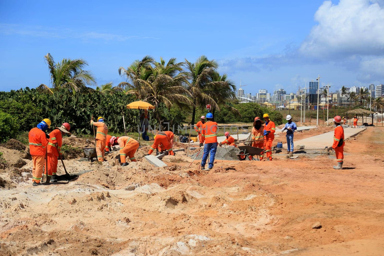 restoration work on Salvador's waterfront by joasouza