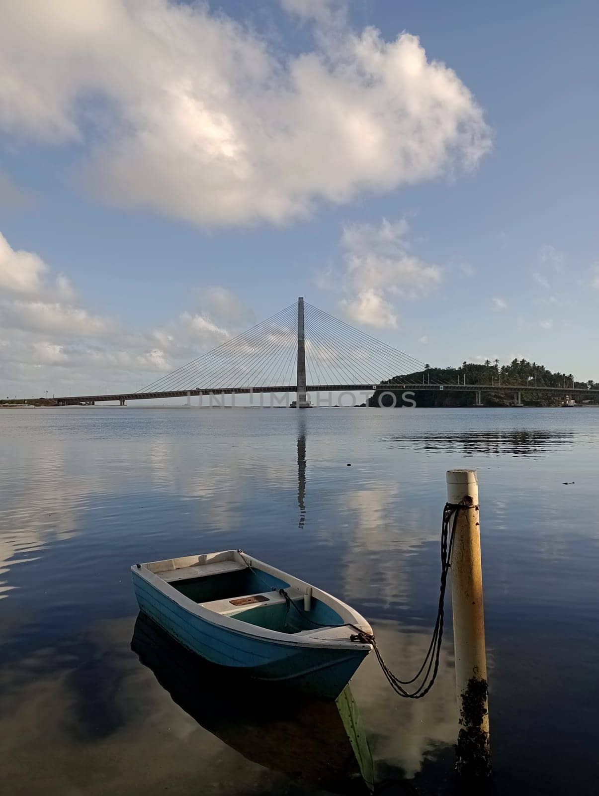 ilheus, bahia, brazil - december 10, 2023: view of the Jorge Amado bridge in the city of Ilheus, in the south of Bahia.
