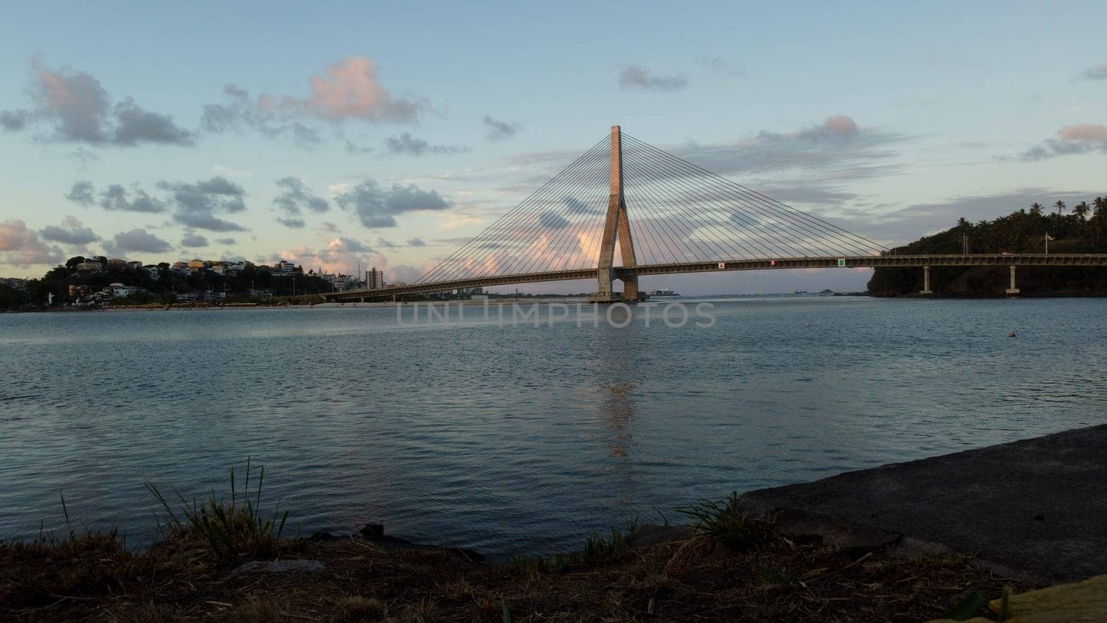 ilheus, bahia, brazil - december 10, 2023: view of the Jorge Amado bridge in the city of Ilheus, in the south of Bahia.
