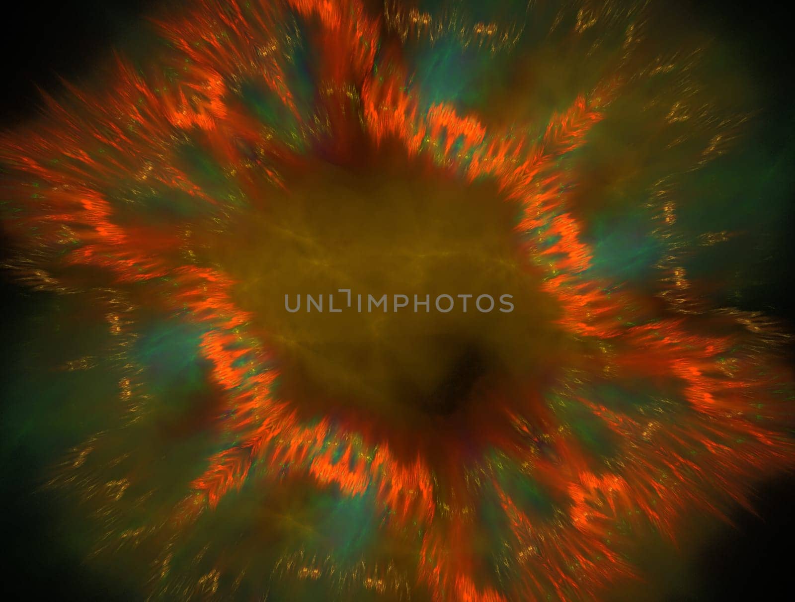 Imaginatory fractal abstract background Image by nikitabuida