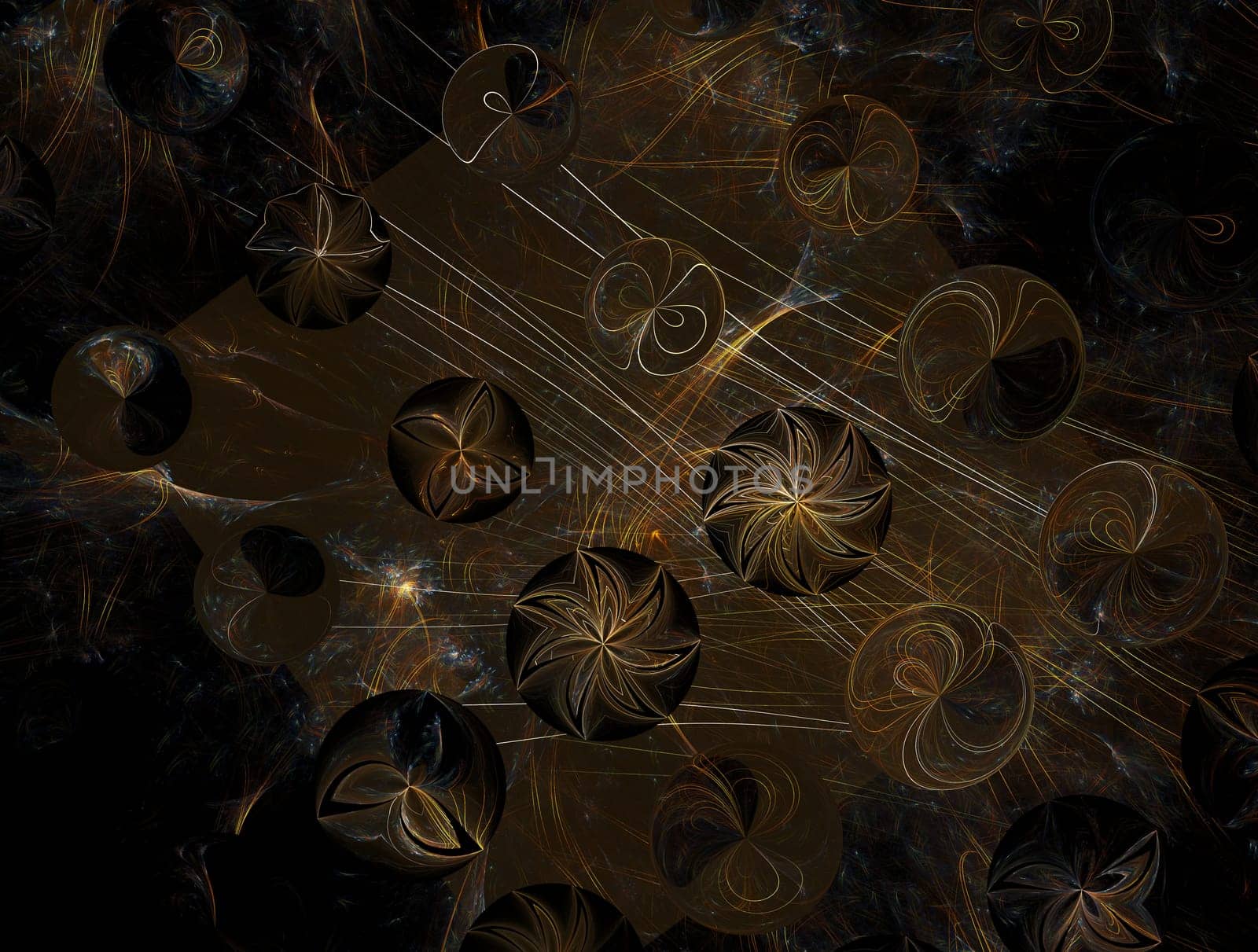 Imaginatory fractal abstract background Image by nikitabuida