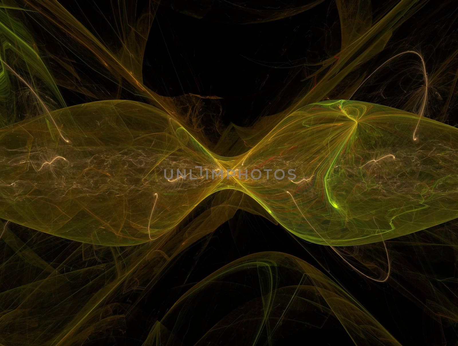 Imaginatory lush fractal texture image abstract background