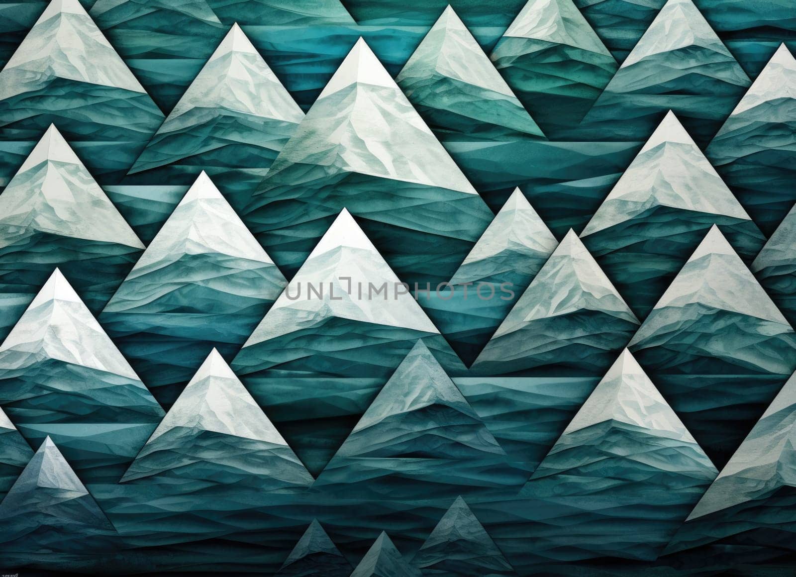 abstract ocean background with geometry shapes and water waves comeliness by biancoblue