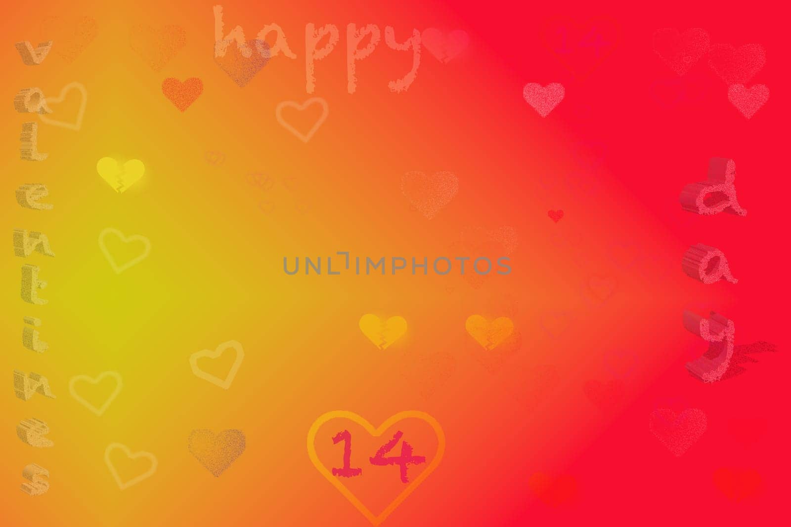 colored background of valentine day holiday