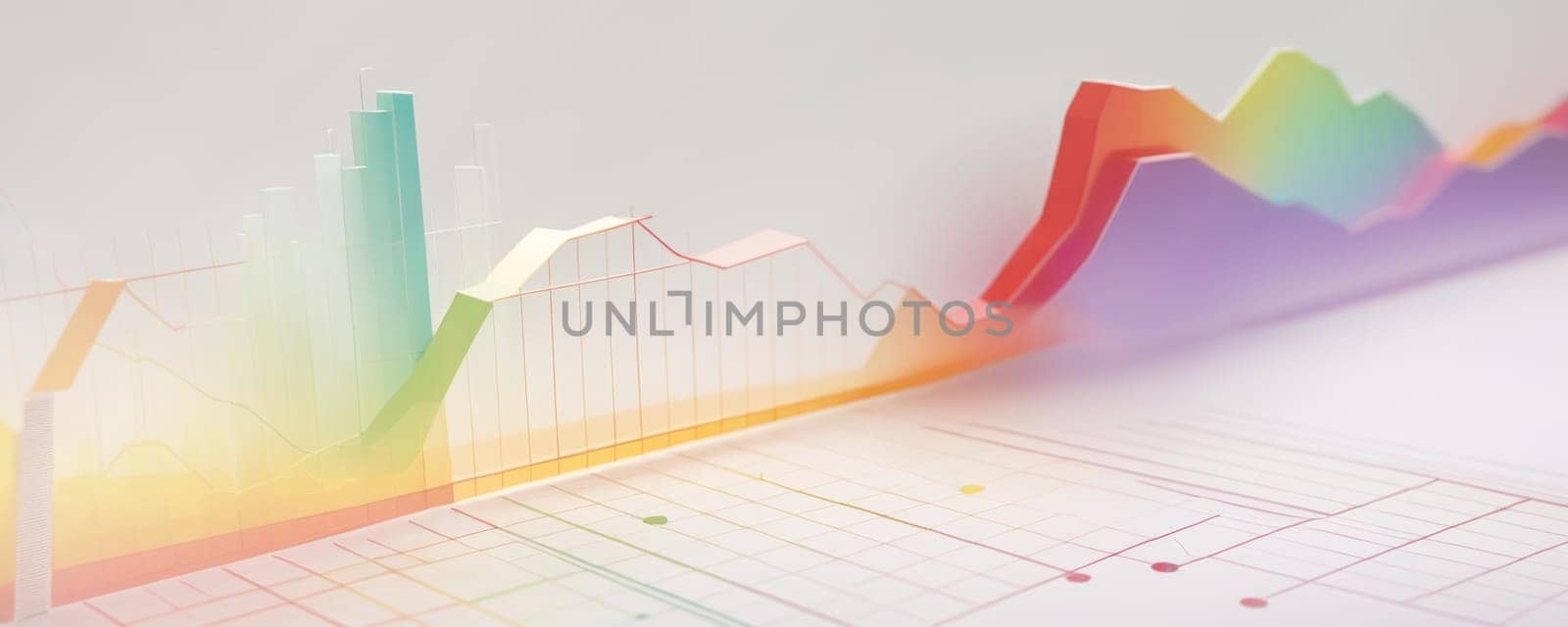 Colorful Abstract Representation of Financial Data by nkotlyar