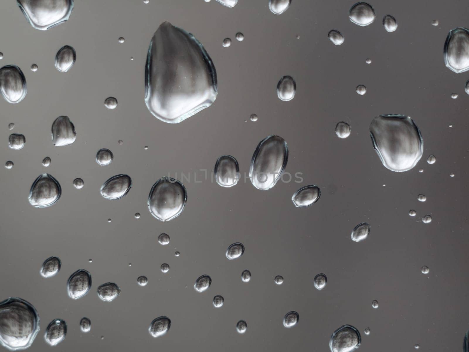 rain drops on clear window. by Andre1ns