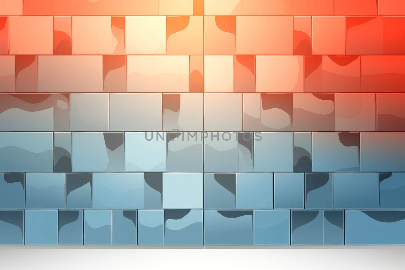 A wall walling ,flat Animation for textbook, colors shades of light blue. Generative AI.