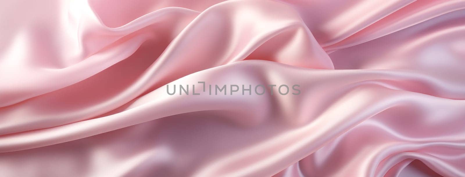 Soft Pink Satin Fabric Texture Abstract background