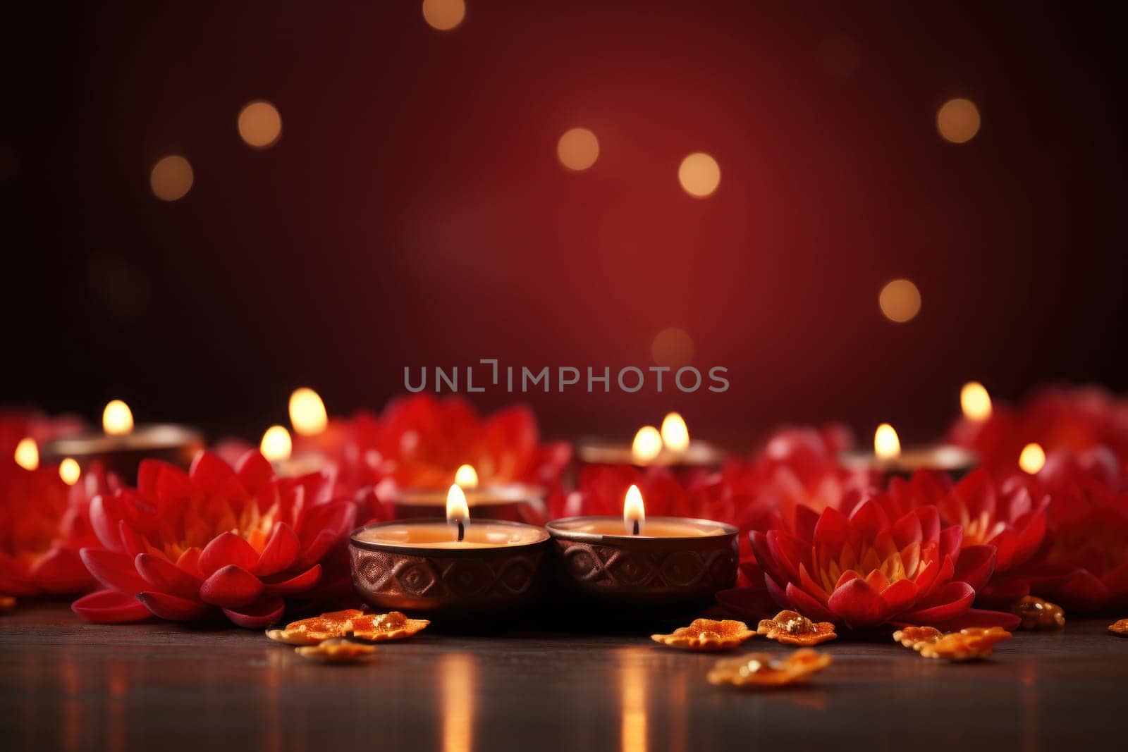 Diwali is an Indian holiday, the festival of fire. Generative AI.
