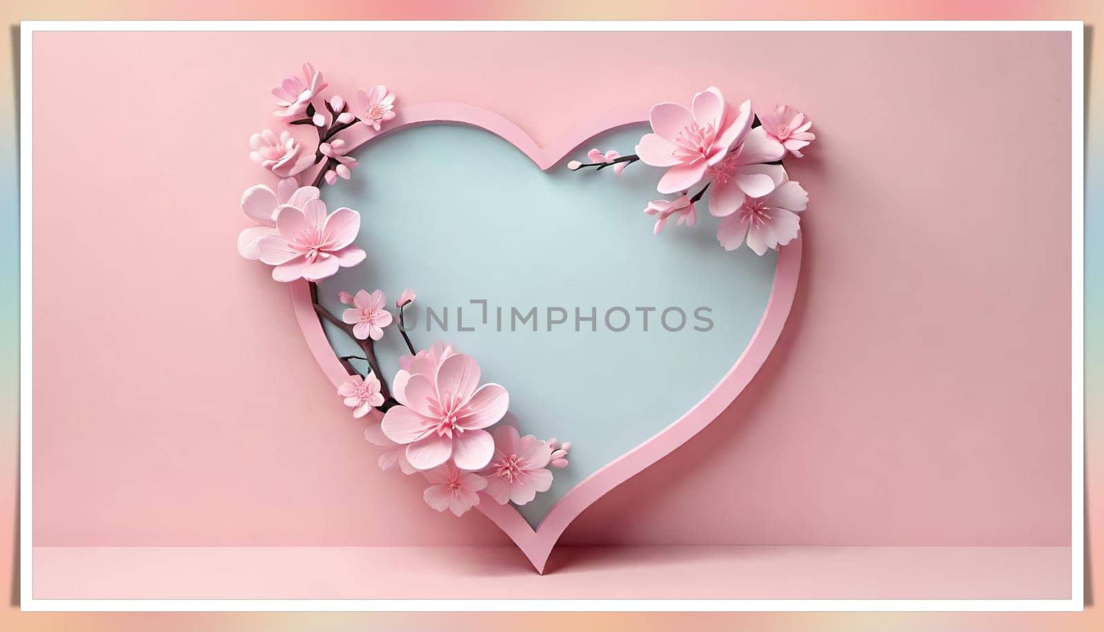 Valentine's Day background with hearts by yilmazsavaskandag