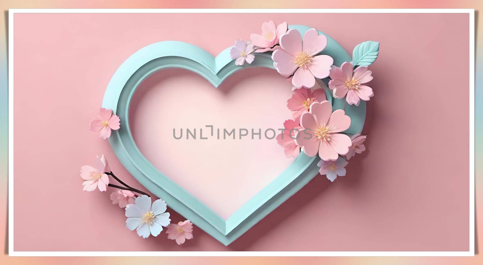 Valentine's Day background with hearts by yilmazsavaskandag