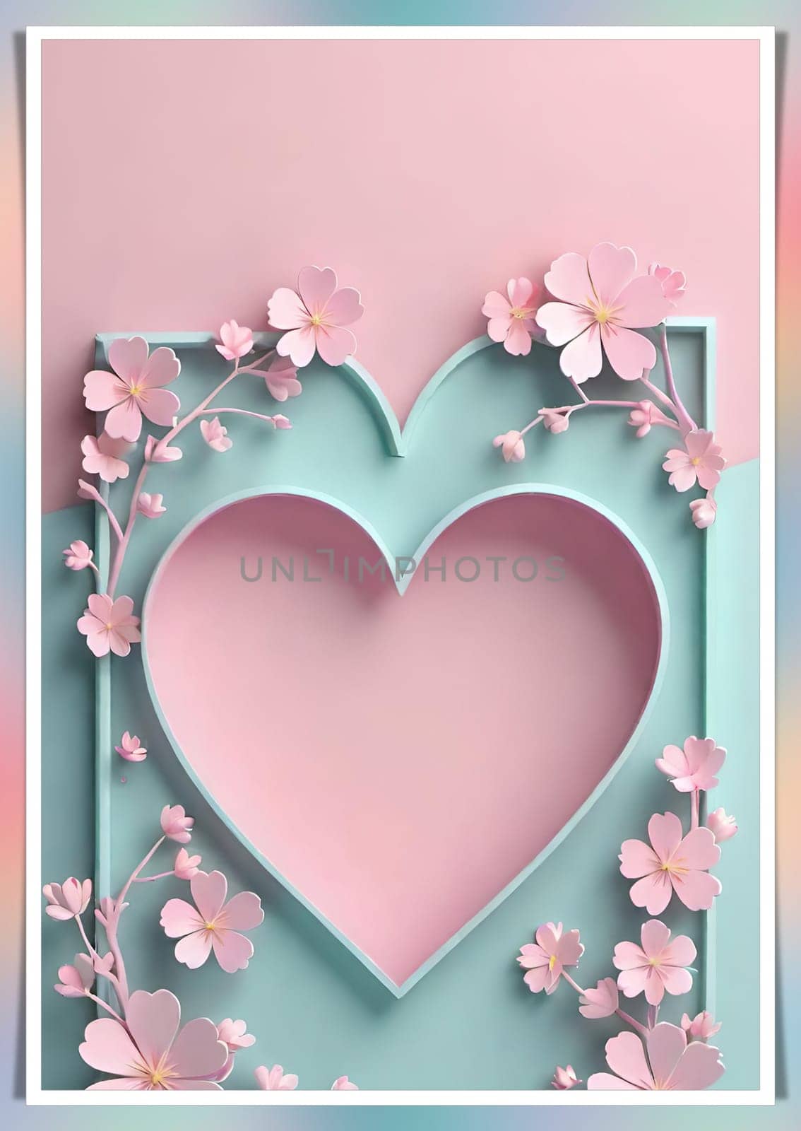 Valentine's Day background with hearts by yilmazsavaskandag