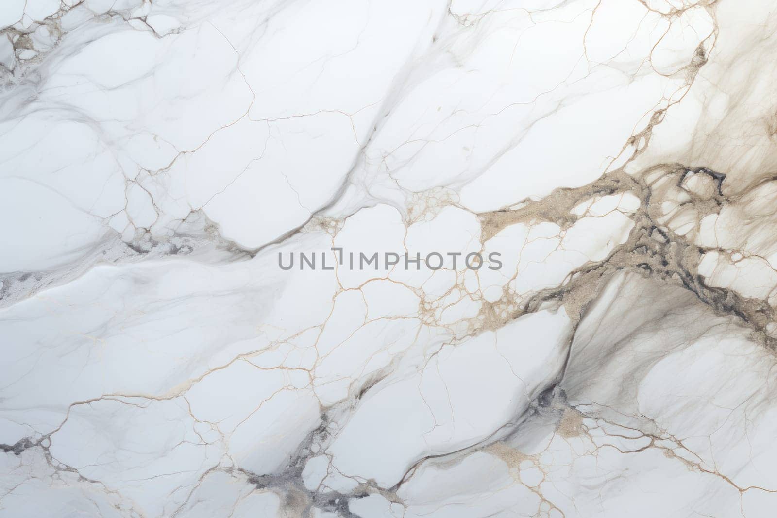 White beige marble zoomed background. Generative AI.