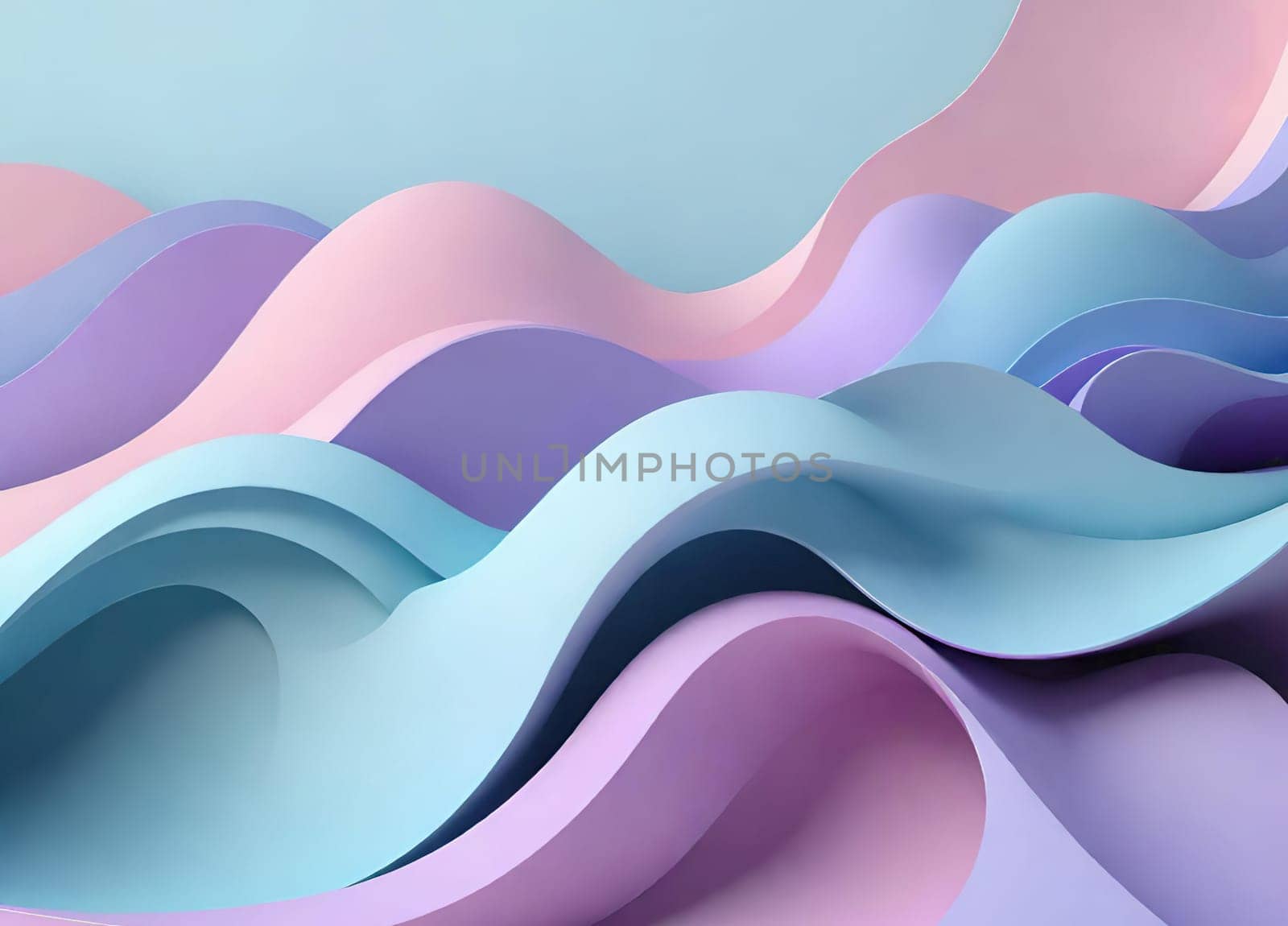 Abstract background with wavy pattern. Vector illustration.Abstract 3D rendering of paper cut waves. Colorful background with cut out shapes. Futuristic technology style.Abstract background with wavy lines.