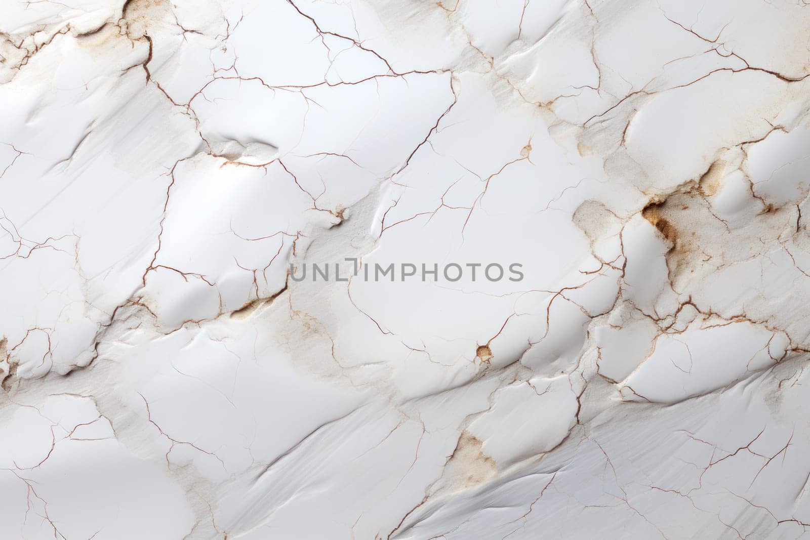 White beige marble zoomed background. Generative AI.