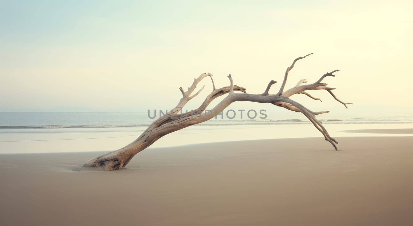 Tranquil Beach Oasis: A Serene Sunset on Jekyll Island