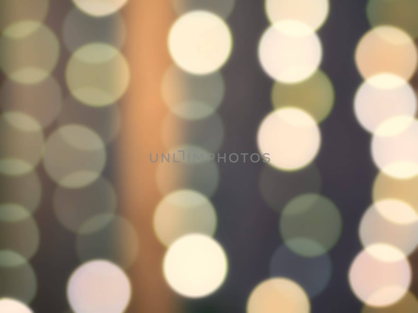 Abstract bokeh lights with soft light background