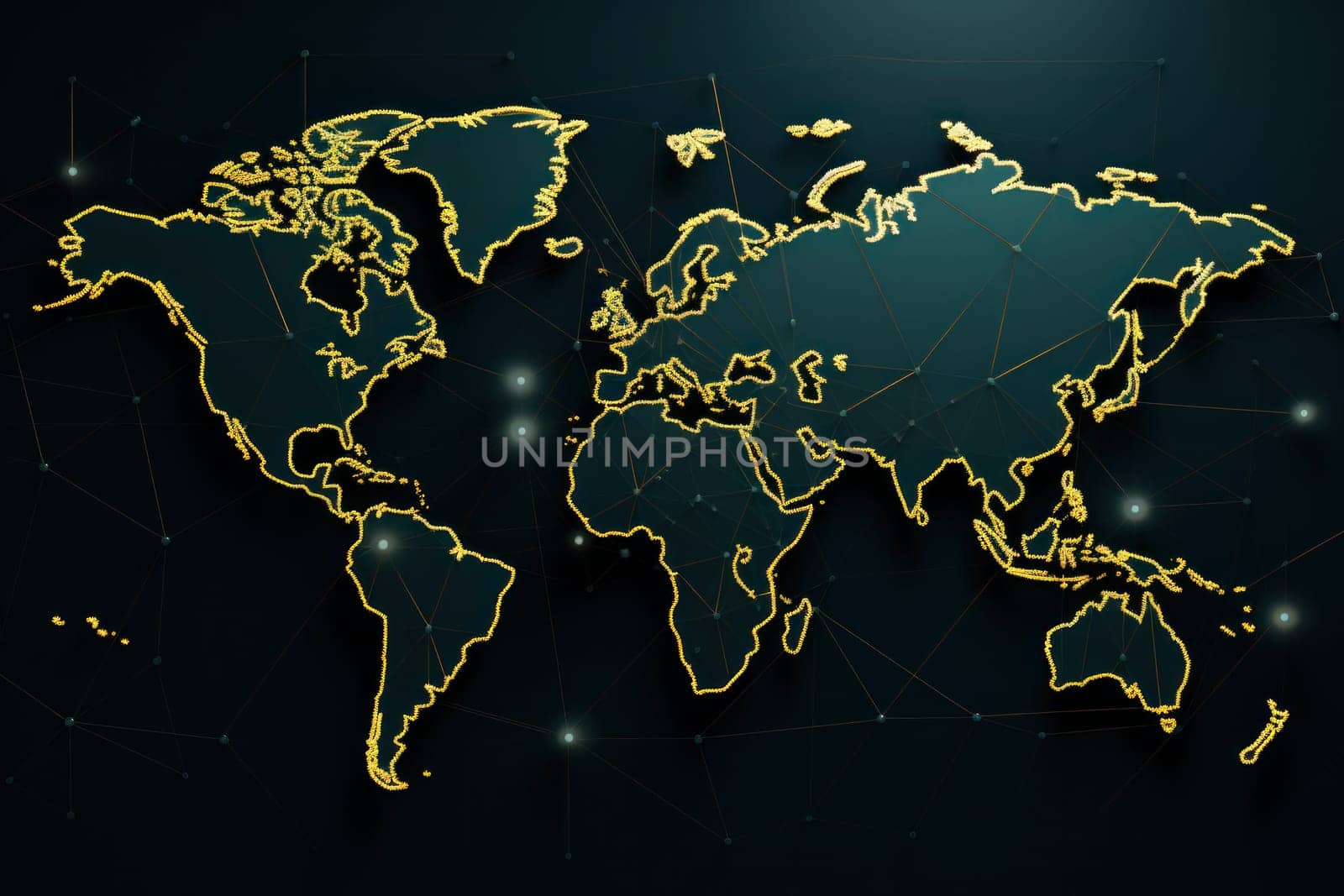 World map design high resolution,empty background. Generative AI by golfmerrymaker