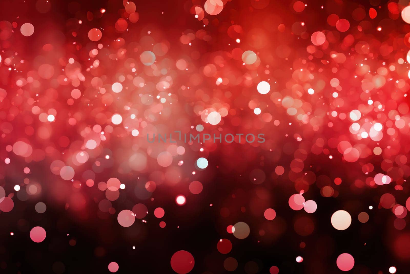 Saint valentine day greeting card bokeh blur background. Generative AI by golfmerrymaker