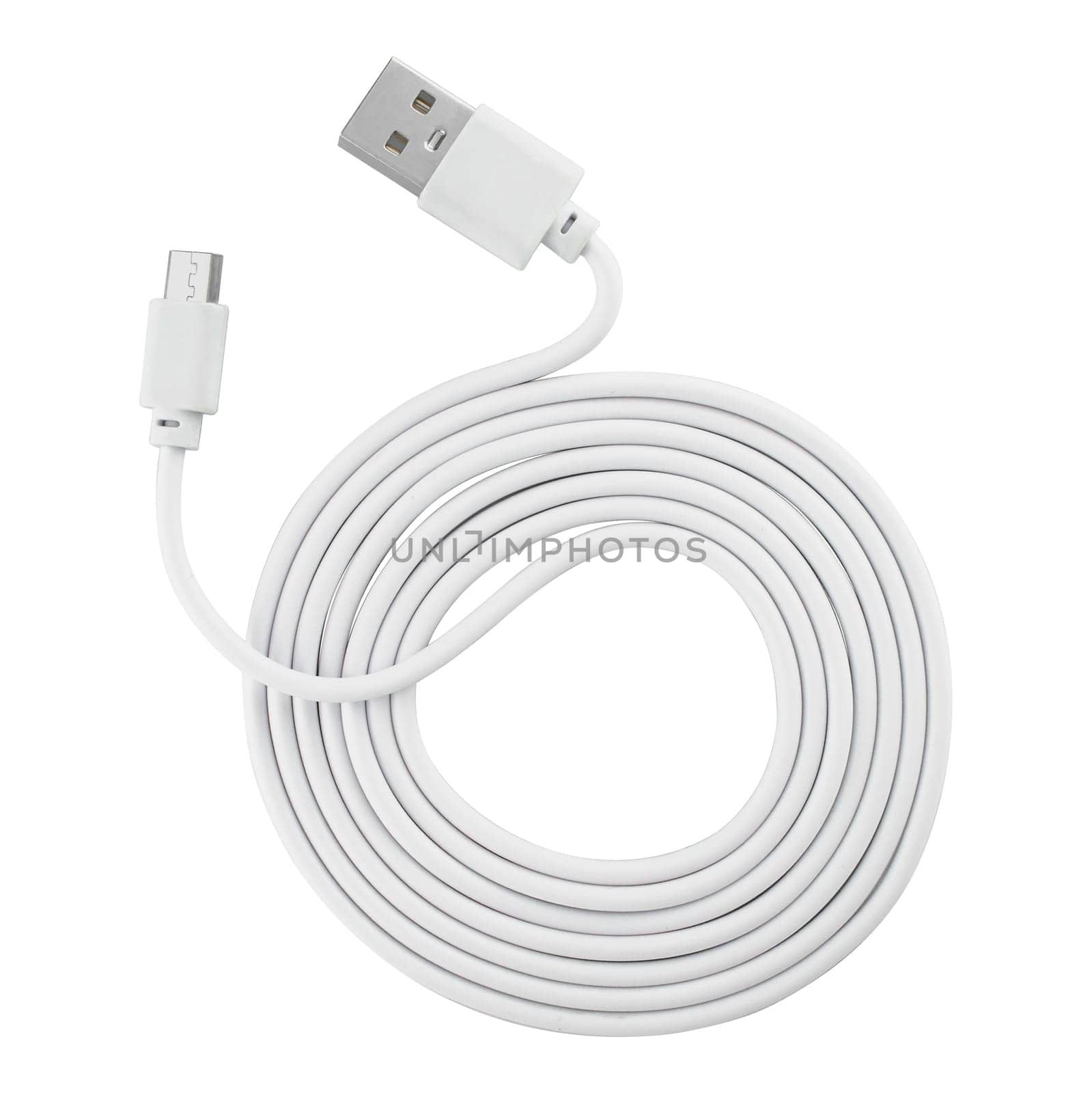 cable with micro USB and USB connectors by A_A