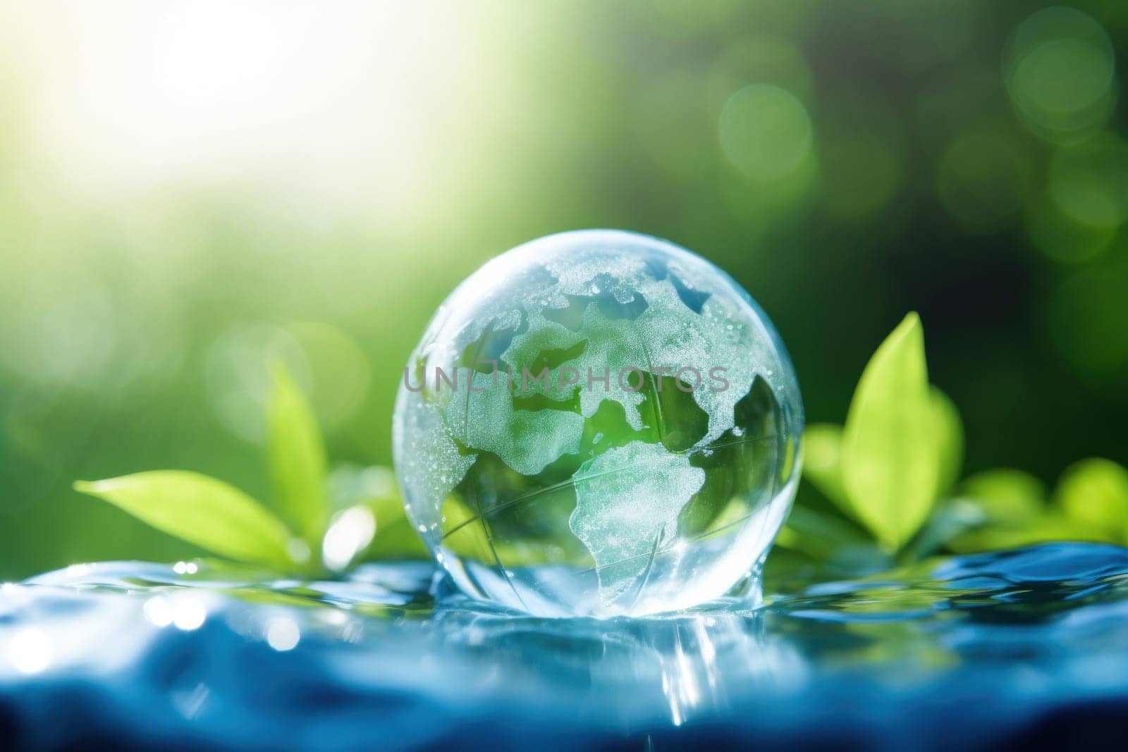 Concept of Recycling the use of water resources with the highest value. Generative AI.