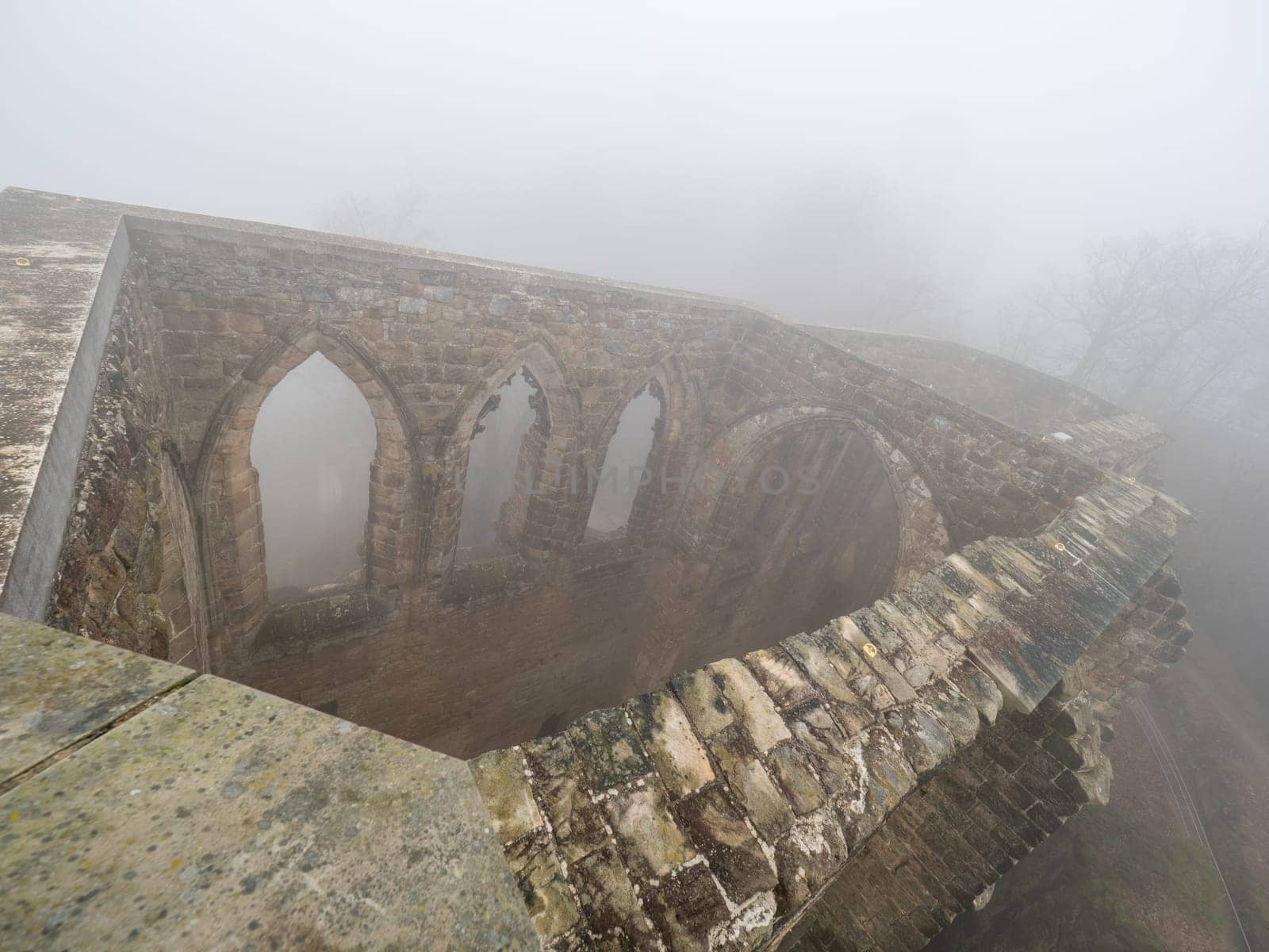 The ruins of Oybin. The temple and burg  founded as Celestines monastery  by rdonar2