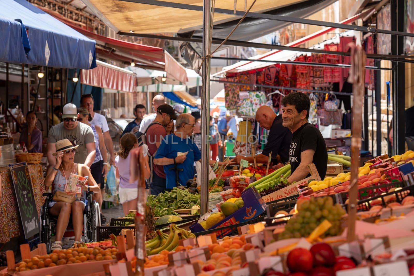 Capo Market in Palermo, Sicily by oliverfoerstner