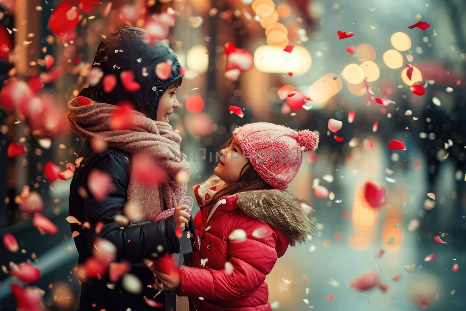 People in love celebrating valentines day the day of love pragma by biancoblue