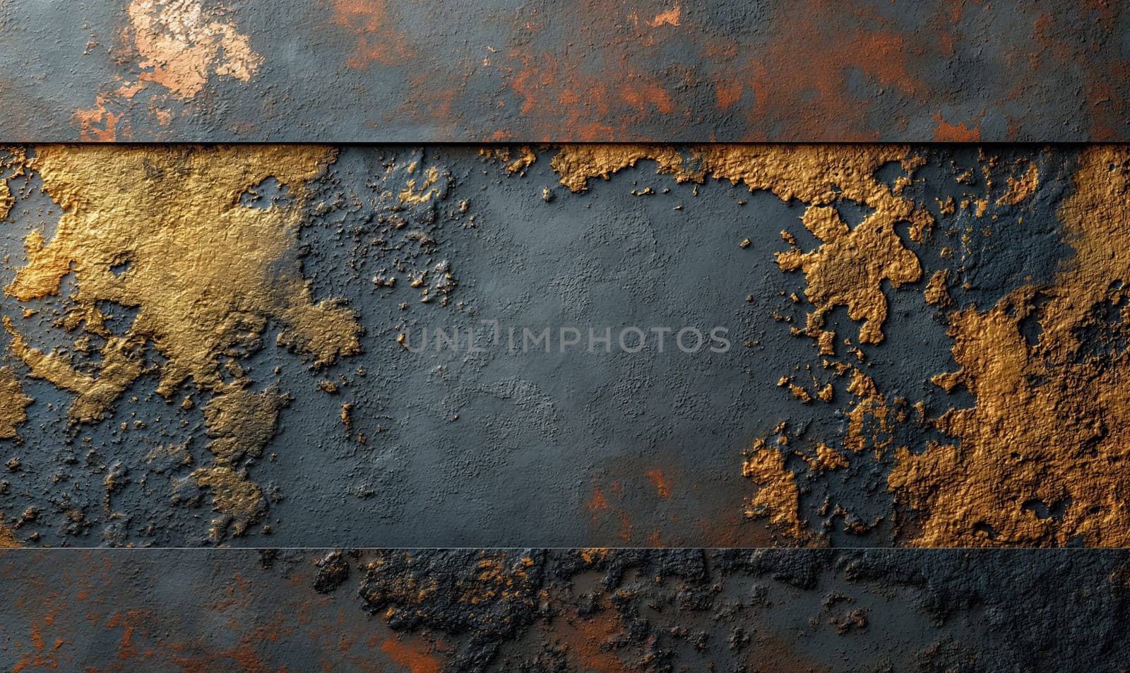 Abstract background, rusty iron realistic background texture. by Fischeron